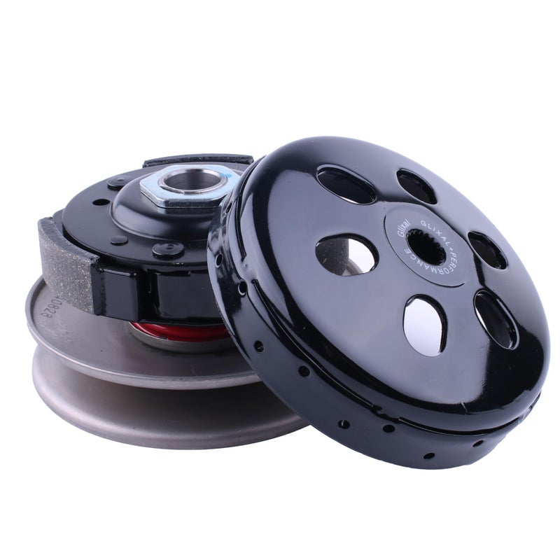 Glixal High Performance Racing Clutch Assy with Clutch Bell for GY6 125cc 150cc 157QMJ 152QMI Engine Chinese Scooter Moped ATV Go-Kart - Image 1